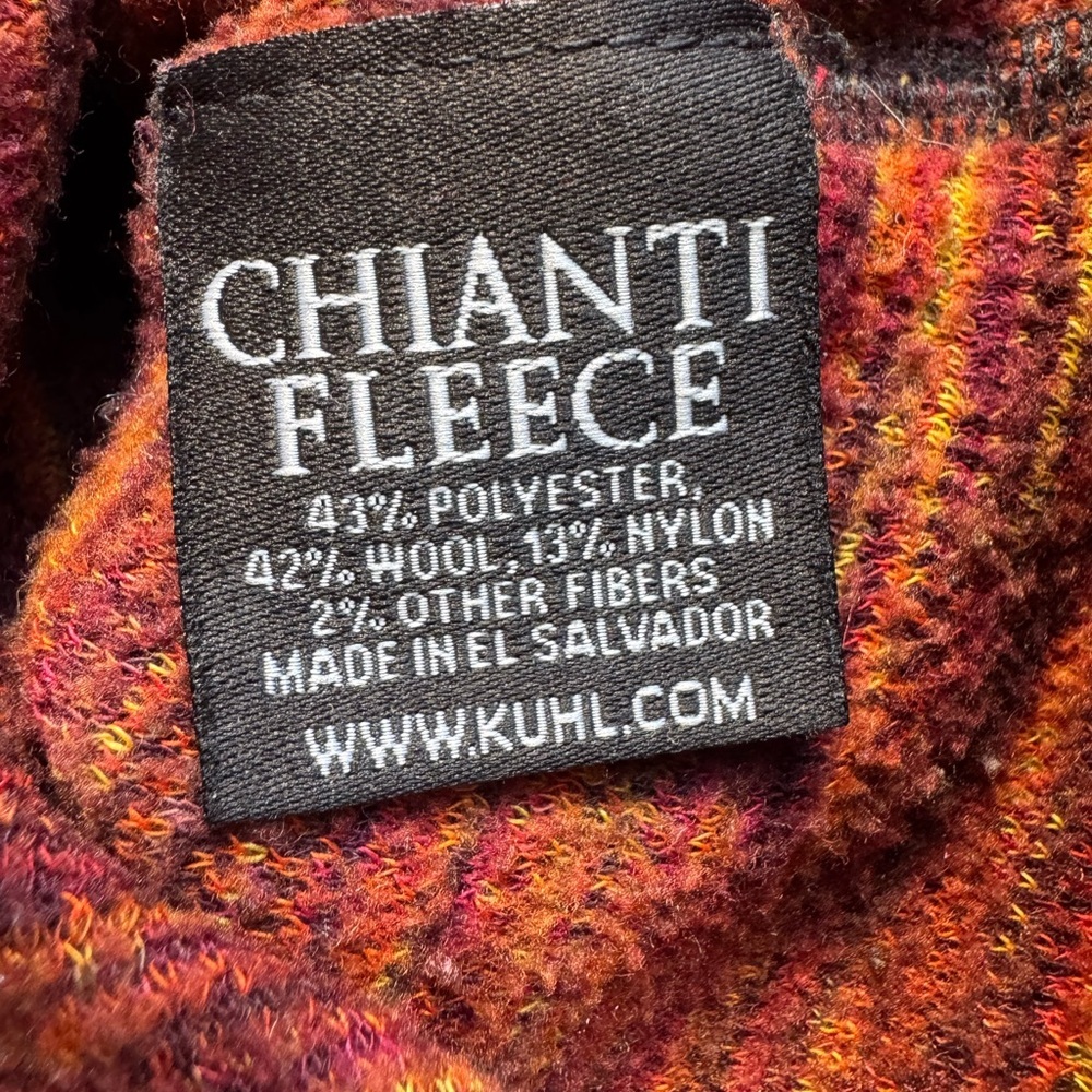 Kuhl Mens Chianti 1/4 Fleece Pullover
Dark Orange Red - Picture 9 of 9